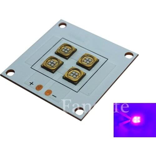 60degree Ultraviolet 40W 365NM 385NM 395NM 405NM 3D Printer Curing High Power UV Led