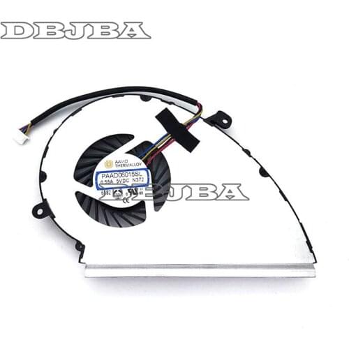 GPU Fan For MSI GE72VR GP72VR Laptop GPU Cooling Fan PAAD06015SL N372 4PIN