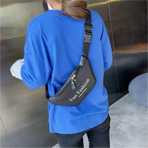 Mihaivina Pink Fanny Pack For Women Waist Bag Leather Belt Bag For Running Banana Waist Packs Women Travel Chest Phone Pouch