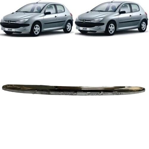 LUGGAGE COVER PLATE ÇITASI (CHROME NİKELAJ) 206-206 PLUS 1997- 8742.F5-8742.F6