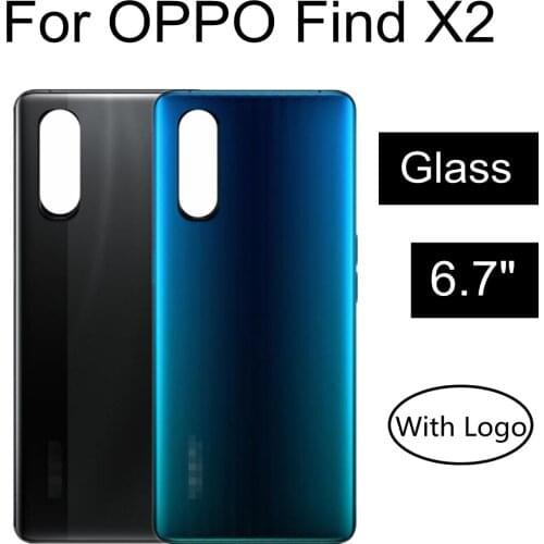 For OPPO Find X2 Battery Back Rear Cover Door Housing Battery Back Cover Replacement