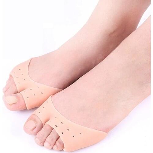 1pair Silicone Soft Pads Foot Protection High Heel Gel Insoles Breathable Health Care Shoe Insole Insert Shoes Accessories