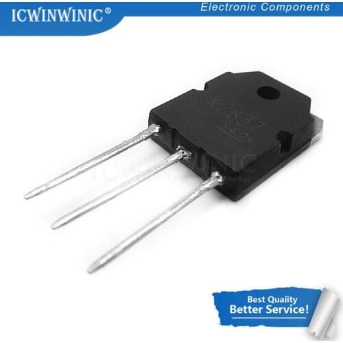 5piece 2SK2837 K2837 TO-247 TO-3P MOS FET transistor New original In Stock