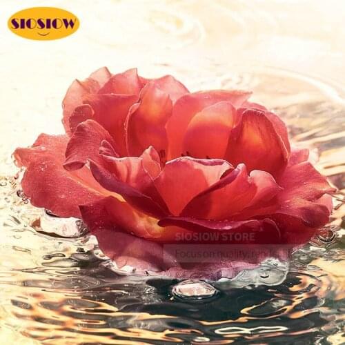 NEW 5D DIY Diamond Painting Flowers Cross-stitch Full Drill Square 3D Daimond Mosaic Embroidery Decor Home Love Gifts Girlfriend