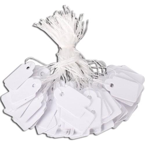 Free shipping wholesales DIY blank tag with cord/jewerly tag/printed label/gift packing tag/shape cutting tag 100 pcs a lot