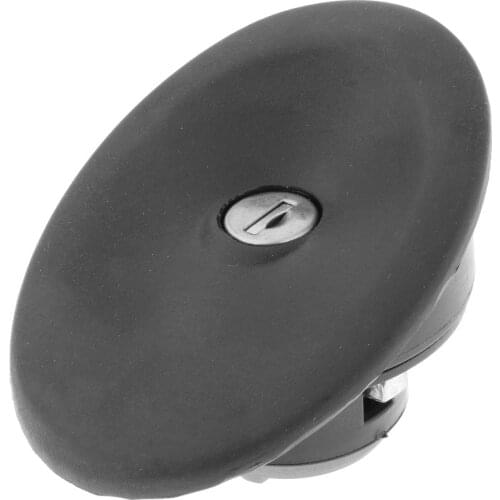 Locking Fuel Tank Cover Caps Replacement for Transit 3966745 Black Car Parts