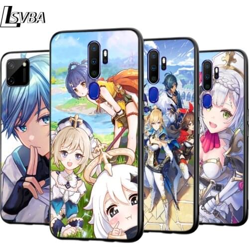 Funda Genshin Impacts Game For OPPO A5 A9 A7 A11X A1K A12 A12E A31 A32 A53 A53S A72 A73 A93 AX7 Pro 2020 2018 5G Phone Case