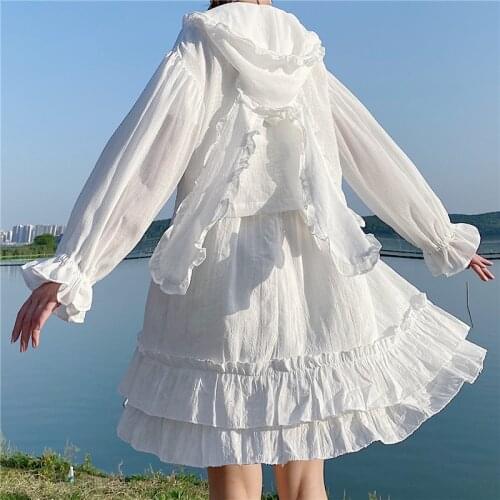 HUITAOYIWU White Blouses