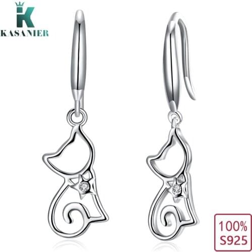 KASANIER 100% Sterling Silver Eardrop Fashion Car Design Ladies Earrings Dangler for Women Party Gift K-ED0111