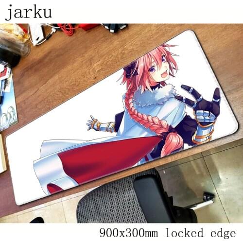 Astolfo mousepad gamer 900x300X3MM gaming mouse pad large Cartoon notebook pc accessories laptop padmouse ergonomic mat