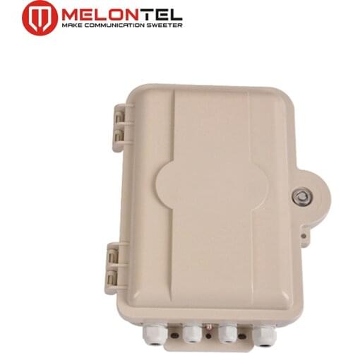 MT-1410 Corrosion resistant pole mount type outdoor SMC plastic 12 core fiber optic distribution box with FC adaptor