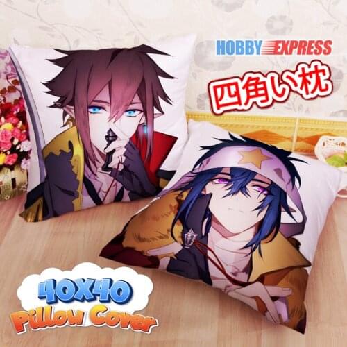 Hobby Express Bump World 40x40cm Square Anime Dakimakura Throw Pillow Cover FBZ660