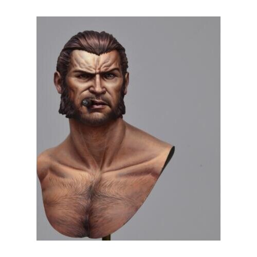 New Unassembled 1/12 ancient fantasy man warrior bust (NO BASE ) Resin Figure Unpainted Model Kit