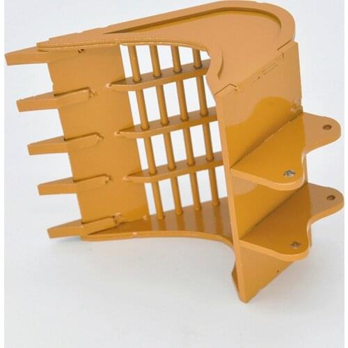 Full Metal Grid Bucket Shovel Bucket for Huina 23 Channel Excavator 550 580 592 593 Upgrade Parts