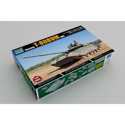 Trumpeter 09587 1/35 Russian T-80BVM MBT - Scale Model Kit