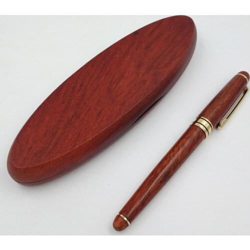 High- grade Handmade Rosewood Fountain Pen Roller Pen and Box Iraurita Nib 0.5mm for Bussiness and School Office
