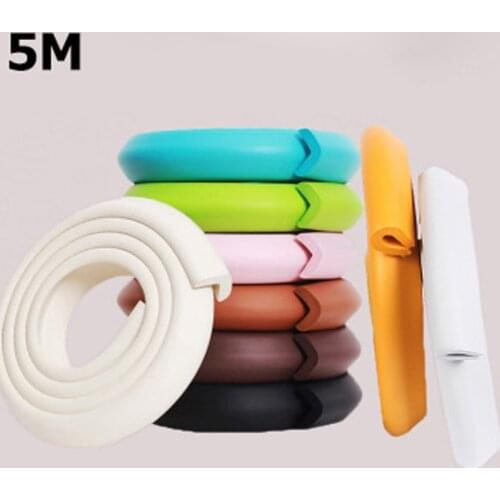 5M Protection From Children Baby Safety Table Desk Edge Guard Strip Home Cushion Guard Strip Kid Safe Protection Thick Bar Strip