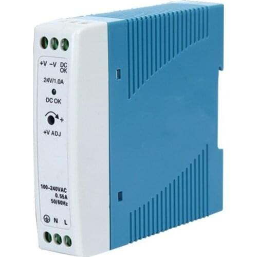 1PC MDR-20 20W Single Output 5V 12V 15V 24V Din Rail Switching Power Supply AC to DC 50/60Hz