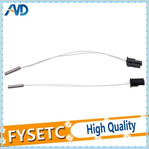 1PC PT100 Temperature Sensor Cable Up To 400 Degree Molex Connector For Ultimaker 2 V6 Chimera Lite6 Hotend 3D Printer