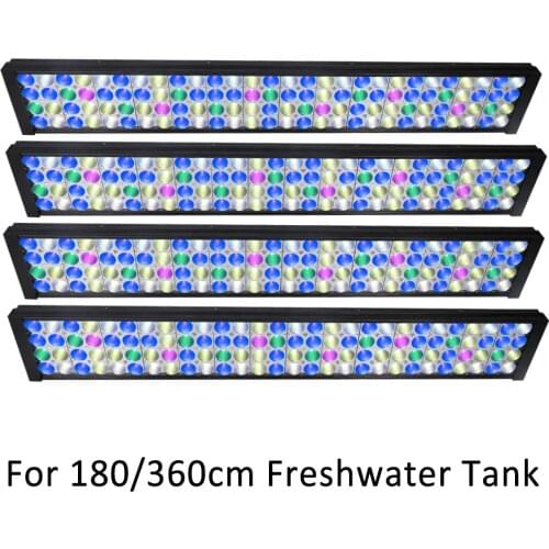 4PCS Led Lights Aquarium Light Led Lamp For Freshwater Fish Tanks Sunsun Full Spectrum With Arm Mounting Kit