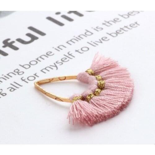 6pcs Vintage Bohemian Tassel Drop Earrings For Women Fringe Earrings Romantic Female Jewelry Material Pendant Diy Accessories
