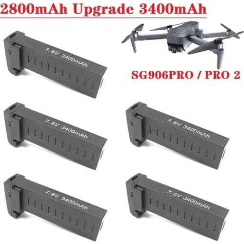 Upgrade 7.4V 2800MAH / 7.6V 3400MAH Lipo battery for SG906 Pro 2 / SG906 Pro2 / X7 Pro Drone accessories SG906Pro Drones Battery