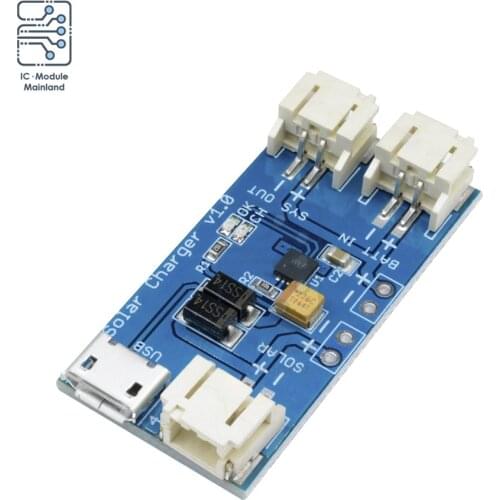 CN3065 Mini Solar Lithium Battery Charging Board Module 4.4V-6V Solar Panel Micro USB for Outdoor Camping Sports