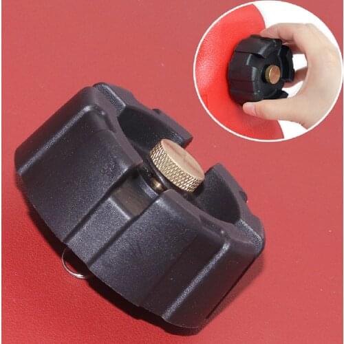 JEAZEA 1Pc Universal ABS Plastic Outboard Engine Fuel Tank Cap Plastic Cover Black For 12L 24L Marine Boat Tank Gas Cap Yacht