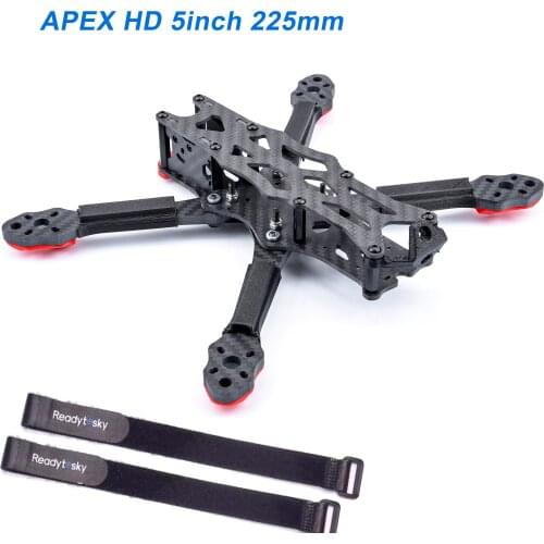 5inch 225mm 225 Carbon Fiber Quadcopter Frame Kit with 5.5mm arm For APEX HD FPV Freestyle RC Racing Drone
