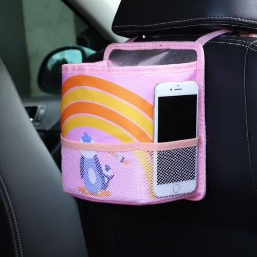 Multifunctional Creative Suspension car Garbage Tank for auto Supplies Garbage Bag Storage Box in Garbage Tank