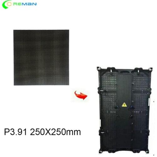Best Price HD P3.91 Indoor SMD2121 Full Color Led Display Module 250*250mm Panel rgb
