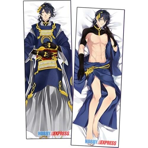 Hobby Express Mikazuki Munechika Touken Ranbu Anime Dakimakura Japanese Otaku Waifu Hugging Body Pillow Cover YCDS03011