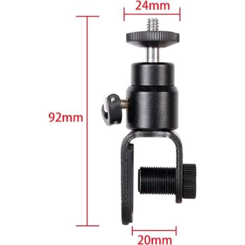 New design Video conference U-shaped pan tilt clip laptop display clip 360 degree rotation small pan tilt