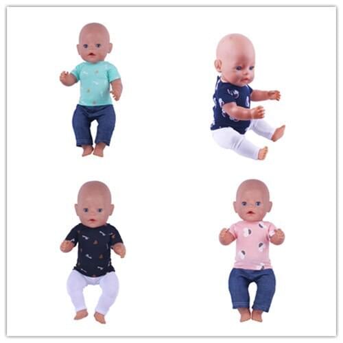 4 new Fashion handmade 43cm new - Doll clothes,Best gift for children Free shipping N494