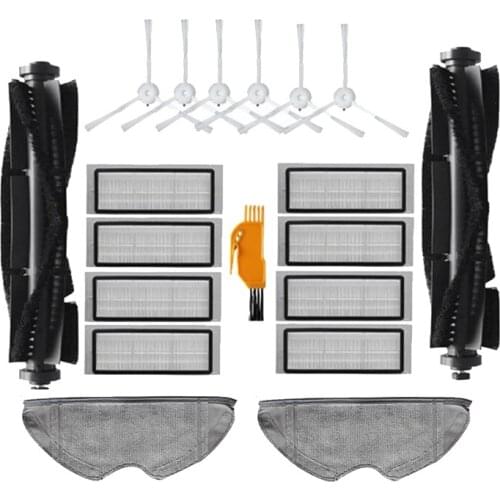 Main Brush Side Brushes Hepa Filter Mop Cloth for 360 S5 / S7 Robot Robotic Vacuum Cleaner Sweeper Replacements Parts