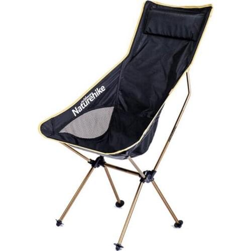 Mobile Portable Folding Chair Outside Clients Ultra-light Camping Beach Chair Fishing Chair Bench Picture Chair Back Sketch C