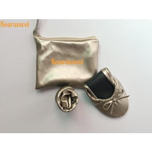 Retail free shipping! Hot sell! 2016 Roll up Rollable shoes Soft Comfortable Pregnant Ballerina Ballet Flats Driving