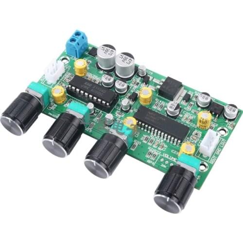 SOTAMIA BBE2150+UPC1892T Amplifier Preamplifier Tone Board Balance Treble Bass Pream Volume Control EQ Pre-amplifier