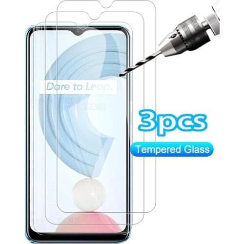 RealmeC21 Glass 3pcs Tempered Glass for Realme C21 C 21 21C Realmi 6.5'' Global Version Screen Protector protective Film Cover