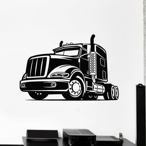 Car Wall Decal Truck Vehicle Machine Teens Boys Bedroom Man Cave Garage Home Decoration Vinyl Window Stickers Art Wallpaper E143