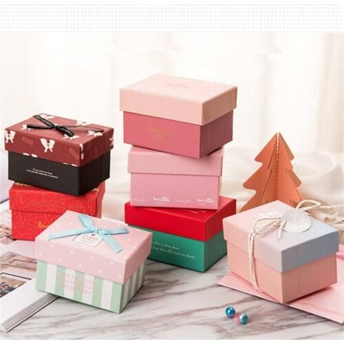 High-grade 10pcs/lot 9 styles Mini Gift boxes birthday favor boxes baby shower favor boxes party gift boxes party wedding Decor