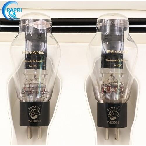 1Pair New Arrival PSVANE WE300B PLUS VACUUM TUBE Treasure Tube Matched Pair Western Electric 1:1 Replica Tested