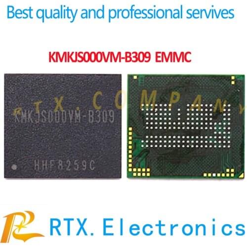 5pcs/lot KMKJS000VM-B309 EMMC For XIAOMI/SAMSUNG Mobile Phone Circuits UFS EMCP Nand Flash Memory IC KMKJS000VM B309 32+8 Flash