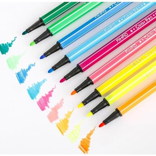 12/18/24 Colors Watercolor Pen Highlighter Art Marker Pen Water Washing Graffiti Liners Drawing Pen Gifts
