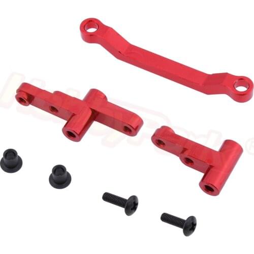 Aluminum Servo Saver Complete For RC 1:10 Electric Himoto E10MT E10MTL Bowie Monster Truck Replacement Upgrade Parts 31015