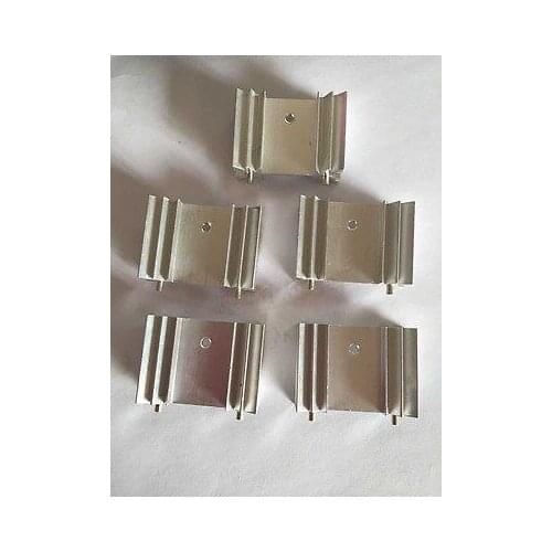 5 x Aluminum Heat Sink Heatsink 25x34x12mm for TO220 Power IC