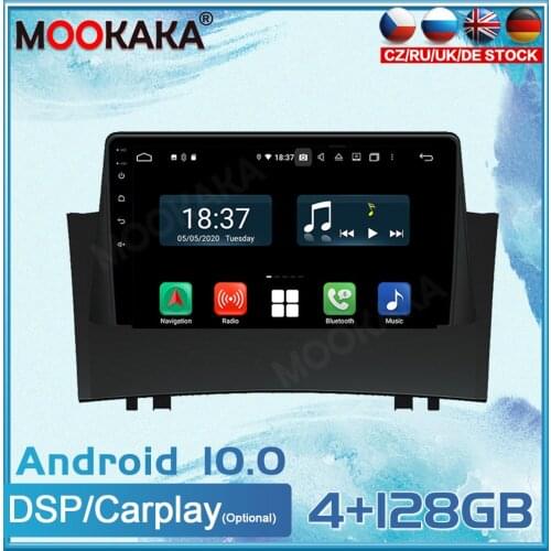 Android 10 For Renault Megane II 2004-2008 Car Radio GPS Navigation Multimedia Player Radio Tape Auto Stereo Headunit Carplay