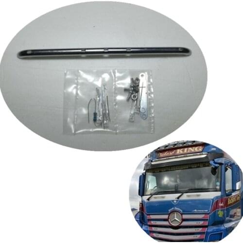 Car Sun Visor LED Light For 1:14 SCALE Remote Control Toys Tamiya Mercedes Actors Truck 3363 56348 1851 56335 6X4 4X2 Tractor