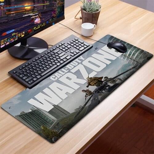 Call of Duty Warzone Large XXL Mousepad Gamer Gaming Mouse Pad Computer Accessories Keyboard Laptop Padmouse Desk Mat Mouse Pad