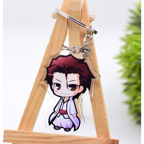 Bleach Keychain Anime Acrylic Cartoon Keyring WL0521